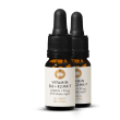 Vitamn D3 + K2 MK-7 1000 IU + 50 g, kapky, vegan
