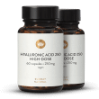 Kyselina hyaluronov 250 mg prmiov, vegan, z fermentace