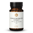 Ginkgo Biloba 100 mg 45:1 extrakt