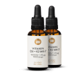 Vitamn D3 + K2 MK-7  1000 IU + 20 g all-trans 1000 kapek