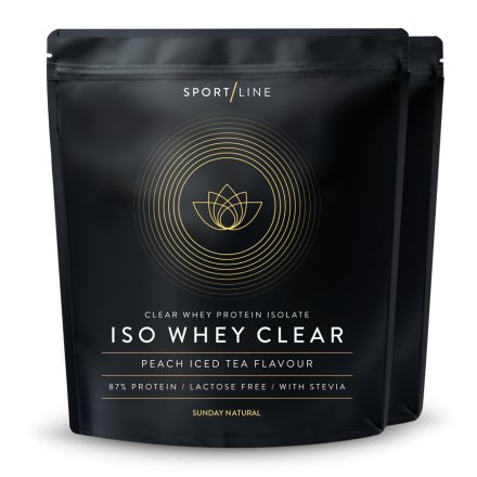 ISO Clear Whey Peach Ice Tea