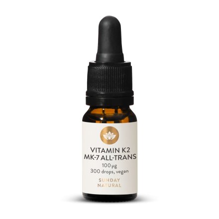 Vitamín K2 100µg MK-7 all-trans kapky, vegan