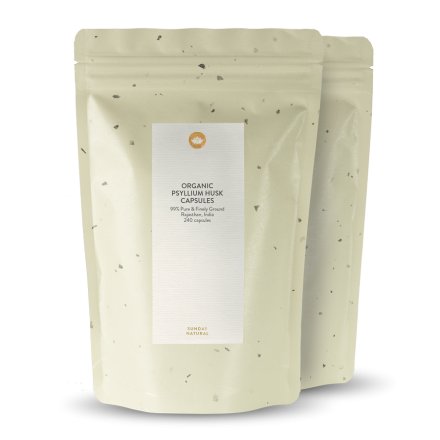 99% bio kapsle z Psyllium husk
