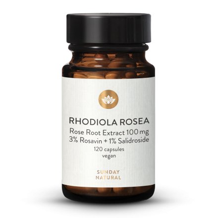 Růžový kořen 100 mg RHODIOLA ROSEA