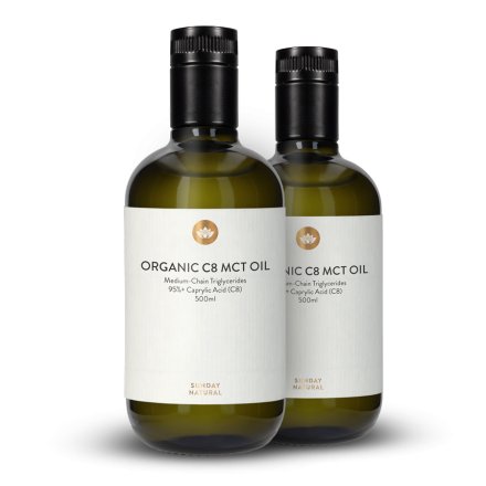 BIO MCT C8 OLEJ >95 % kyselina kaprylová (C8)