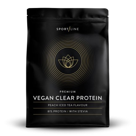 Vegan čirý protein Peach Ice Tea