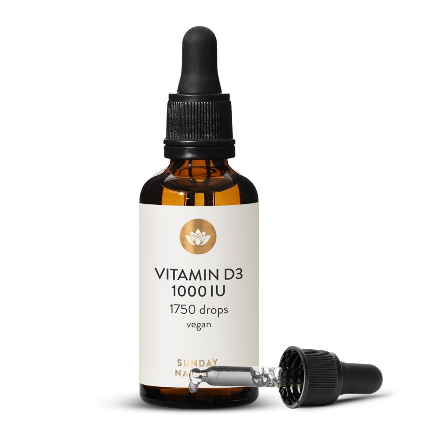 Vitamín D3 1000 IU Vegan, 1750 Kapky