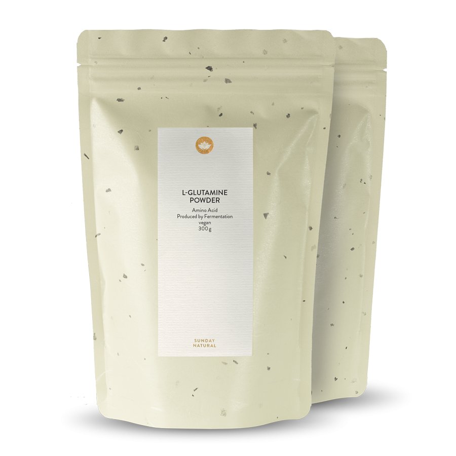 L-glutaminový prášek z fermentace, vegan