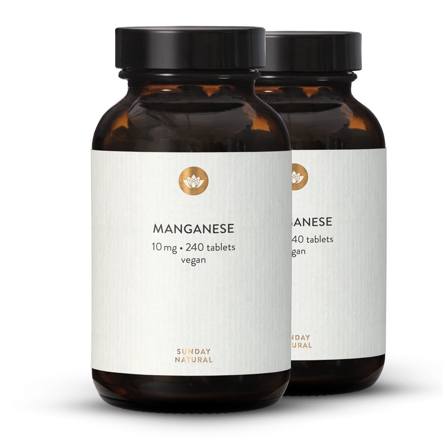 Tablety s glukonátem manganu 10mg