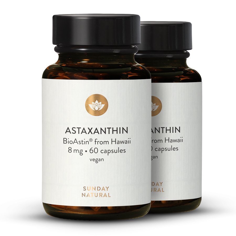 Kapsle s 8 mg astaxanthinu