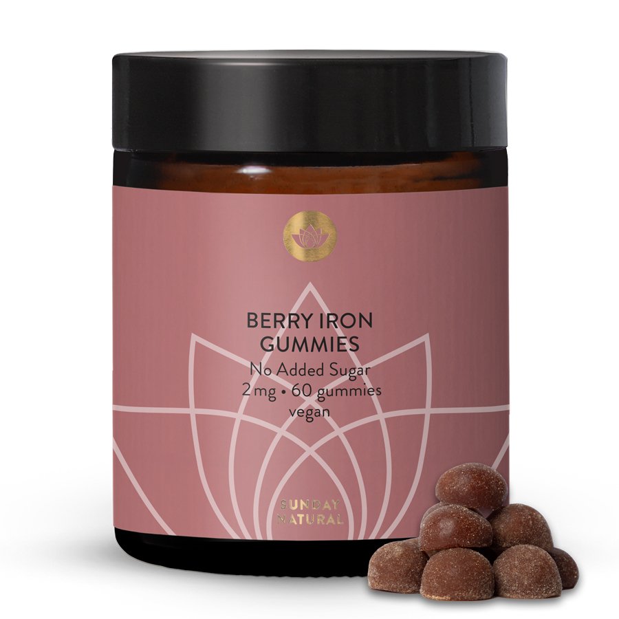 Želé bonbóny s obsahem železa a ovocem