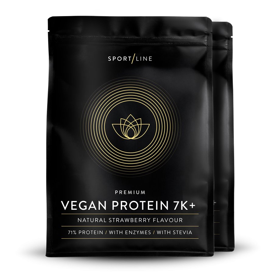 Vegan Protein 7K+ Přírodní Jahoda Vegan Protein 7K+ Přírodní Jahoda