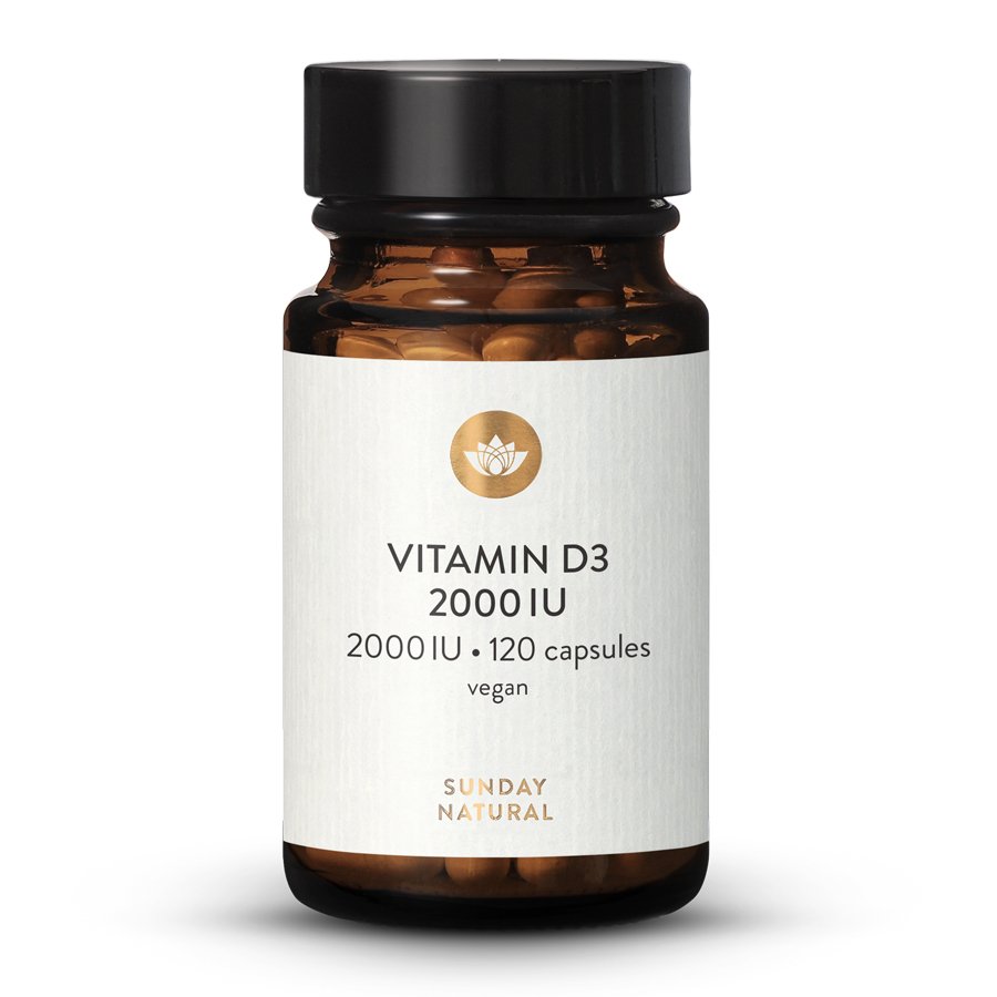 Vitamin D3 2000 IU Vysoká Koncentrace Vegan Vitamin D3 2000 IU Vysoká Koncentrace Vegan