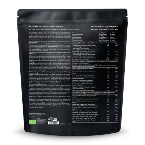 Bio syrovtkov protein Natural Vanilla