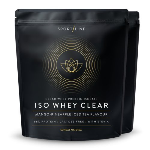 ISO Clear Whey Mango-Pineapple Iced Tea