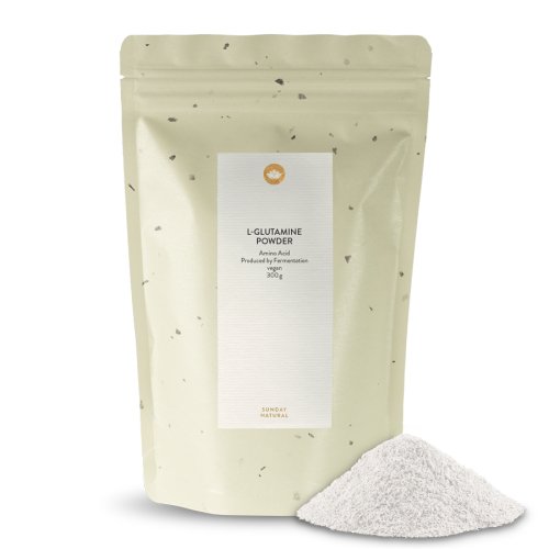L-glutaminov prek z fermentace, vegan