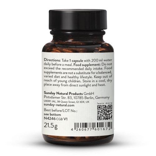 Kyselina hyaluronov 250 mg prmiov, vegan, z fermentace