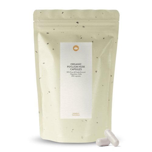 99% bio kapsle z Psyllium husk