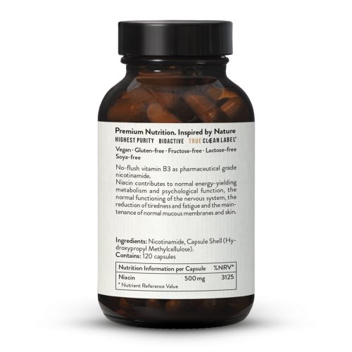 Vitamn B3 nikotinamid 500mg
