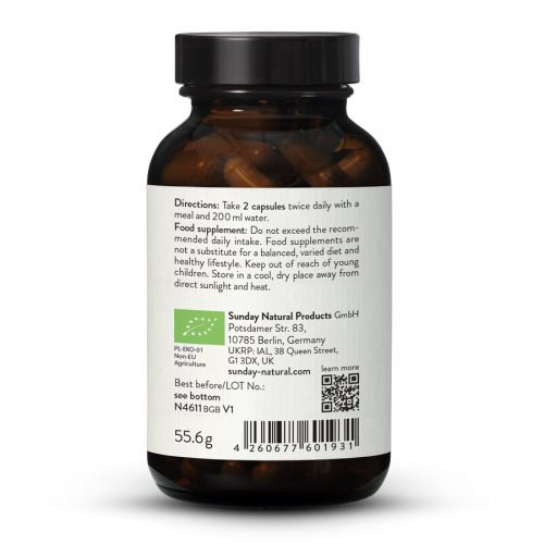 Bio extrakt z Reishi + prek v kapslch