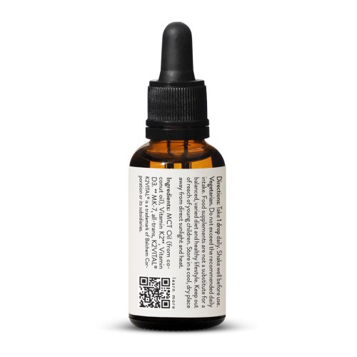 Vitamn D3 + K2 MK-7  1000 IU + 20 g all-trans 1000 kapek