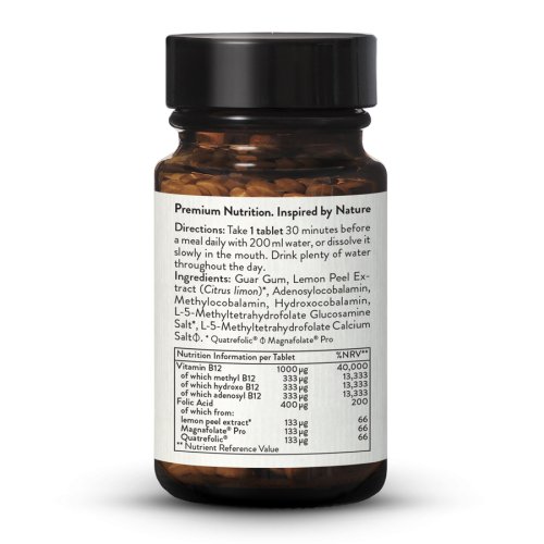 Vitamn B12 Mh3a + kyselina listov (folt) 1000 g + 400 g
