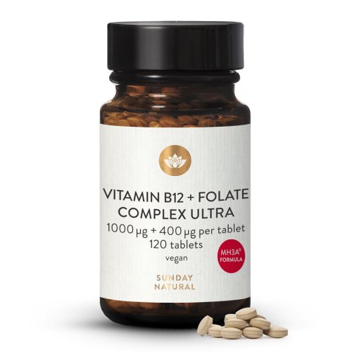 Vitamn B12 Mh3a + kyselina listov (folt) 1000 g + 400 g