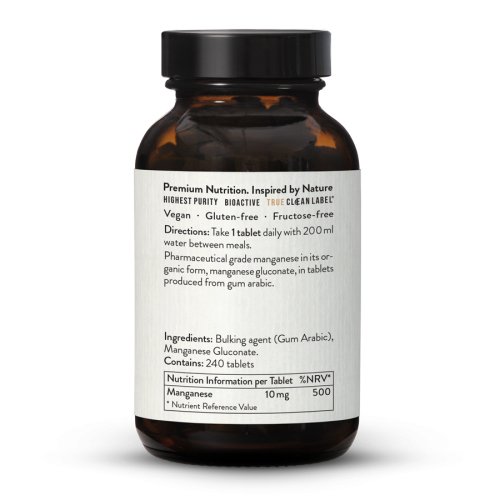 Tablety s glukontem manganu 10mg
