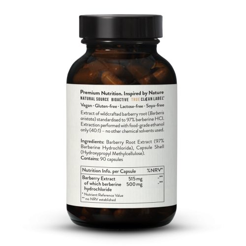 Berberin 500 mg kapsle