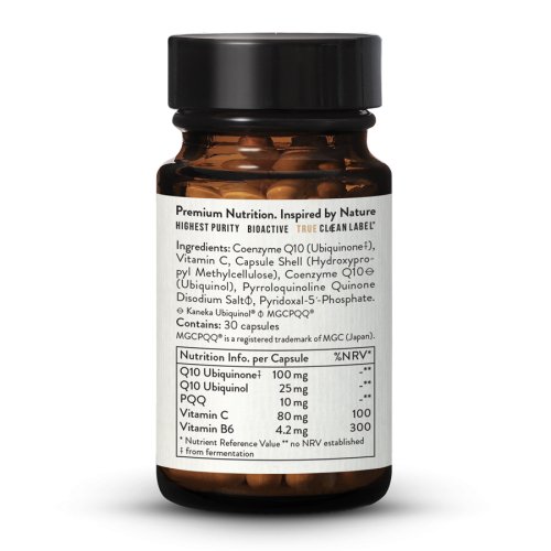 Komplex Q10 PQQ plus B6 (P5P) + vitamn C