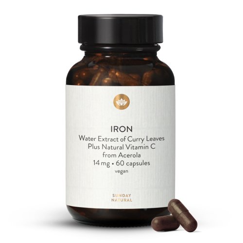 elezo + Vitamin C rostlinnho pvodu 14mg