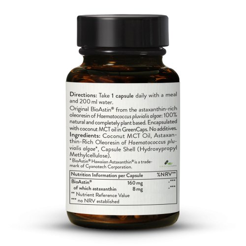 Kapsle s 8 mg astaxanthinu