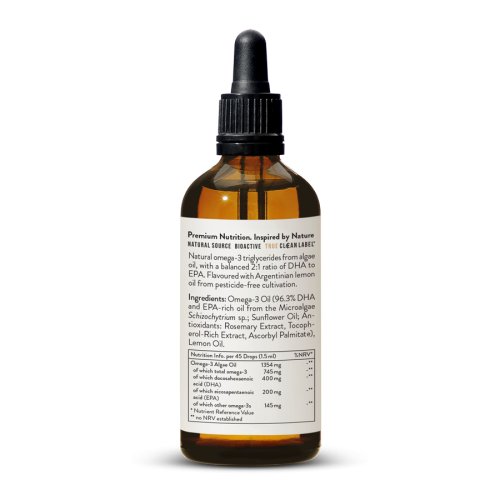 Omega 3 olej DHA 30 % + EPA 15 % vegan