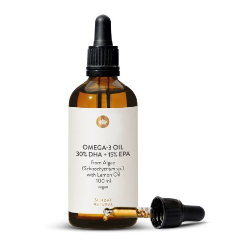 Omega 3 olej DHA 30 % + EPA 15 % vegan