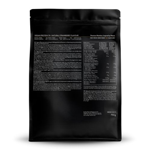 VEGANSK PROTEIN 7K+ NATURAL STRAWBERRY