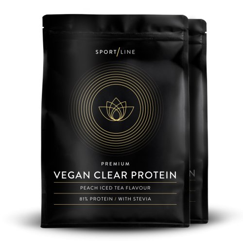 Vegan Clear Protein Peach Iced Tea