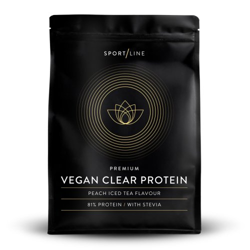 Vegan Clear Protein Peach Iced Tea